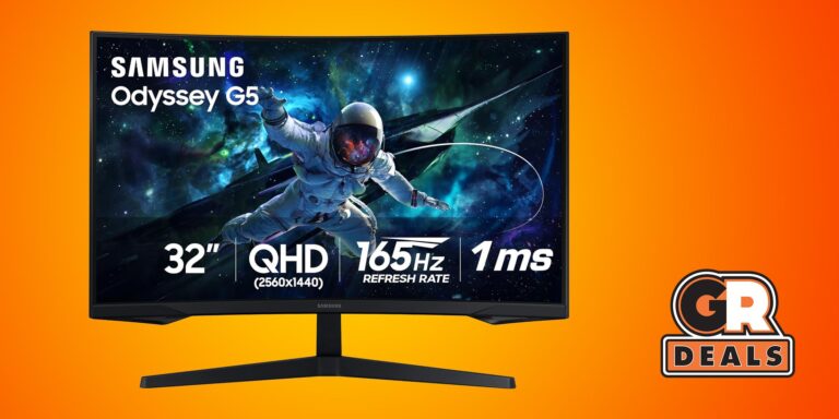 Samsung 32-inch Odyssey G55C Now Just $199.99